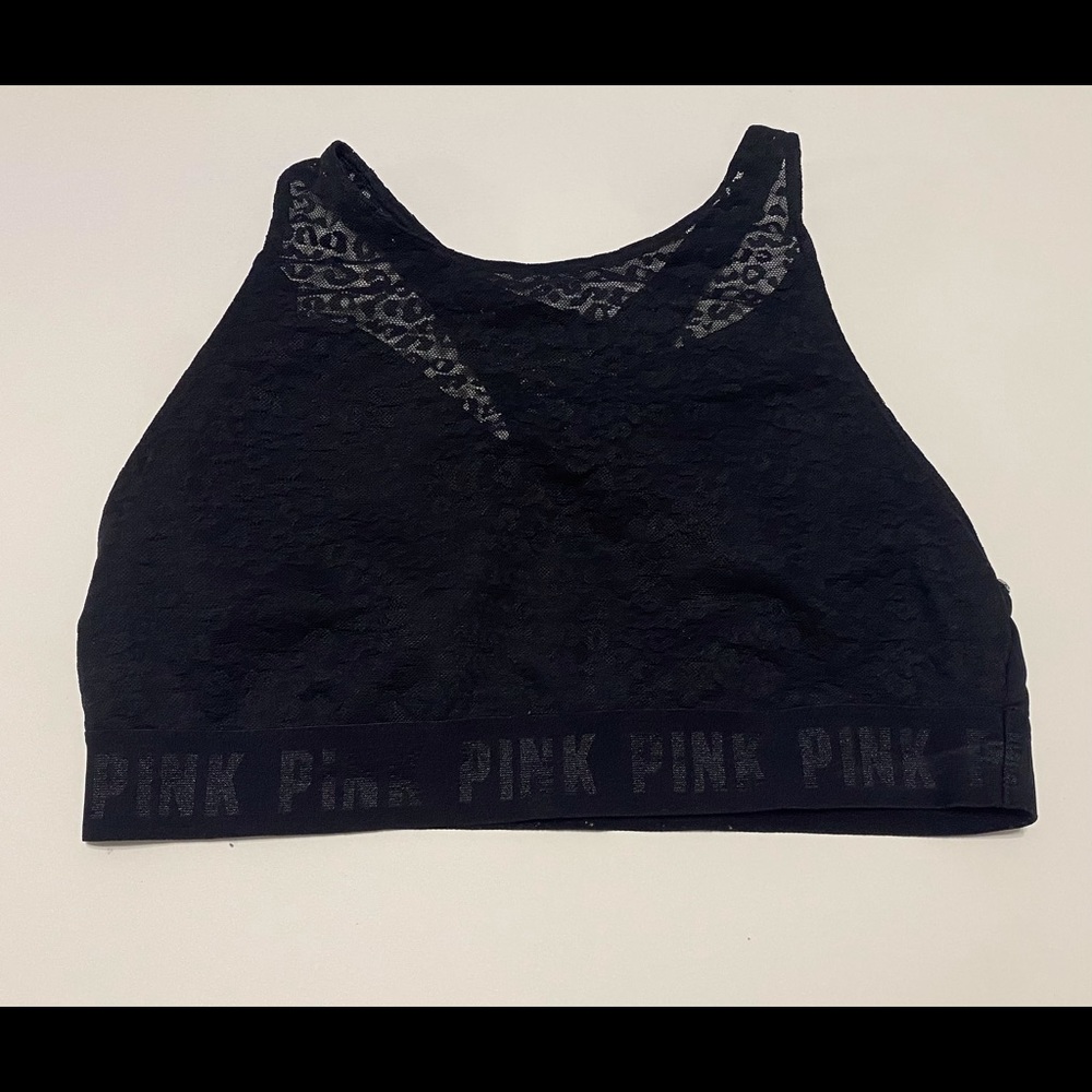 Pink Sports Bra